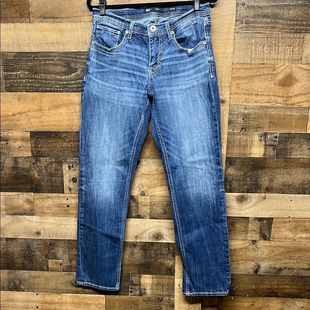 Buckle BKE Classic Blue Straight‎ Jeans Men's Size 32 Inseam 32